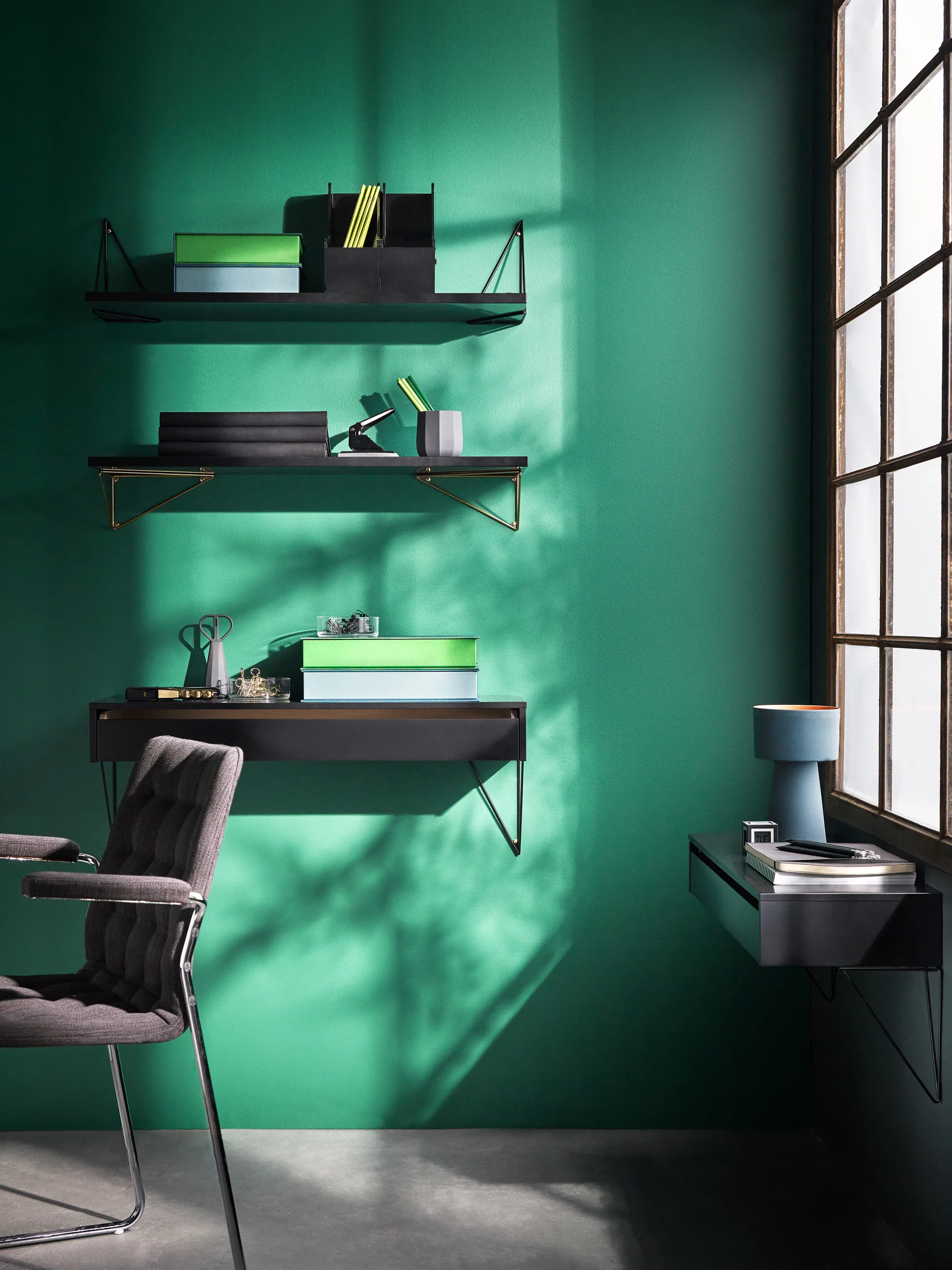 Coffre Pythagoras L, noir Maze