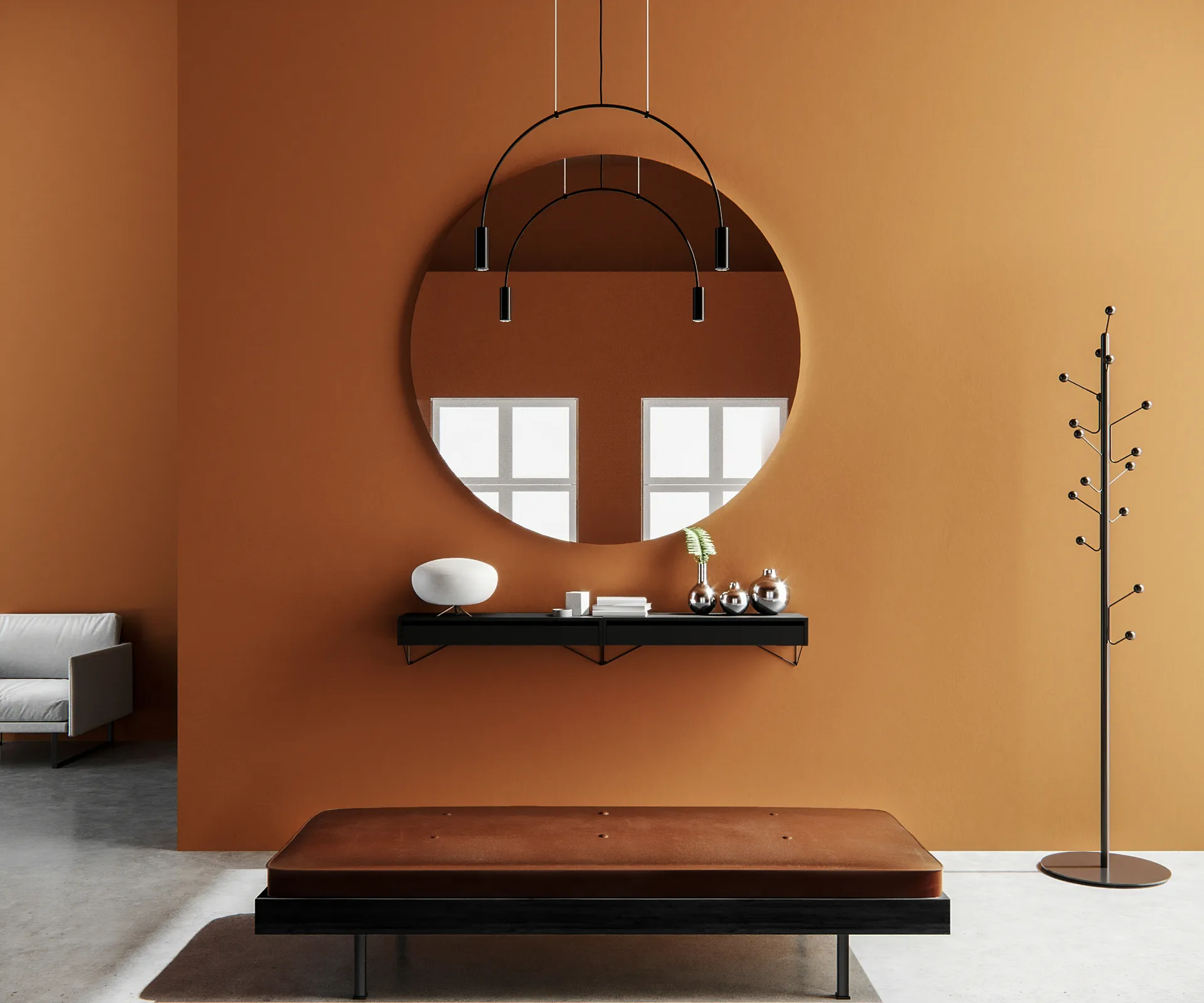 Coffre Pythagoras L, noir Maze