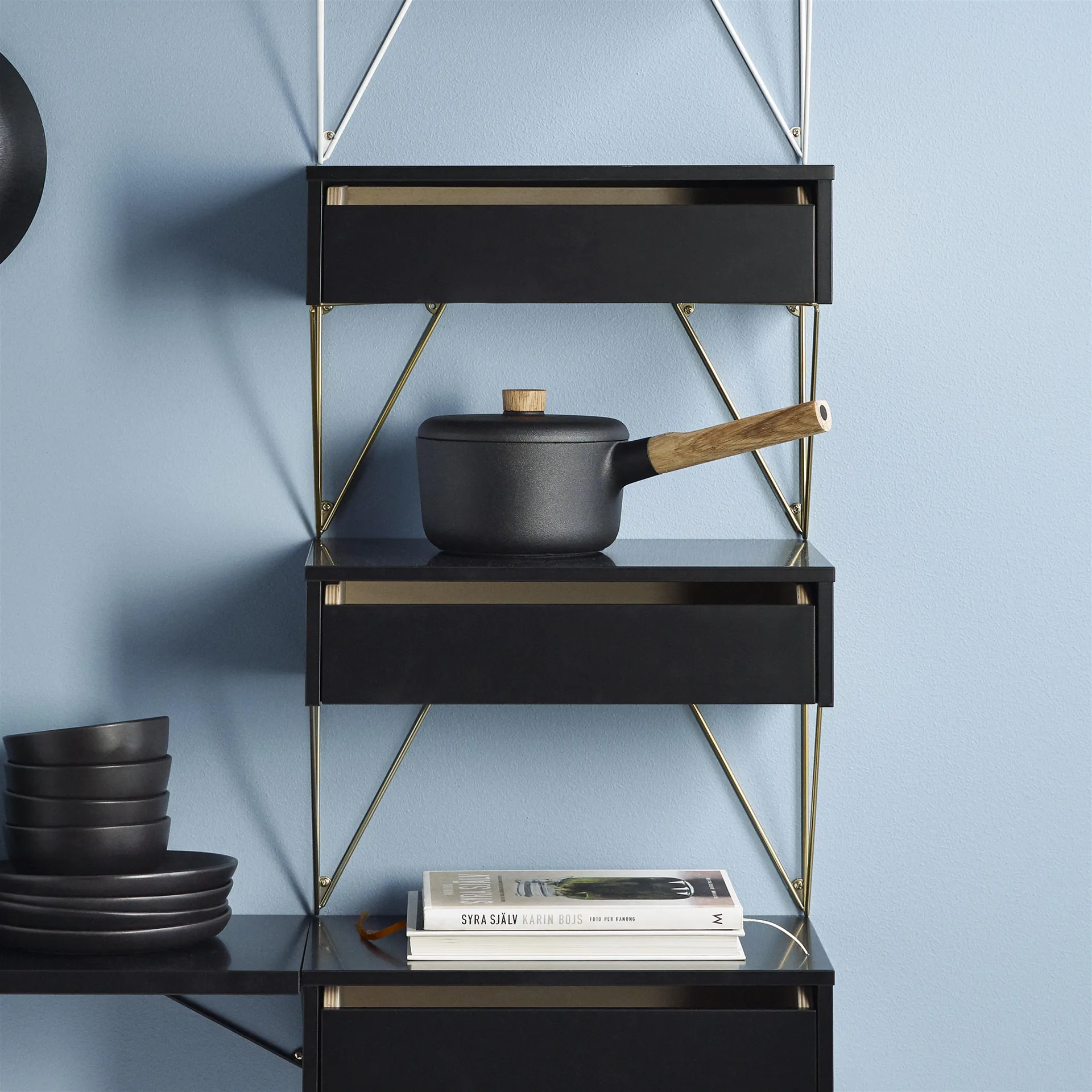 Coffre Pythagoras S, noir Maze