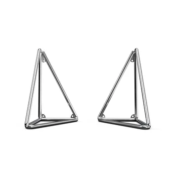 Équerres Pythagoras XL, lot de 2 - Chrome - Maze