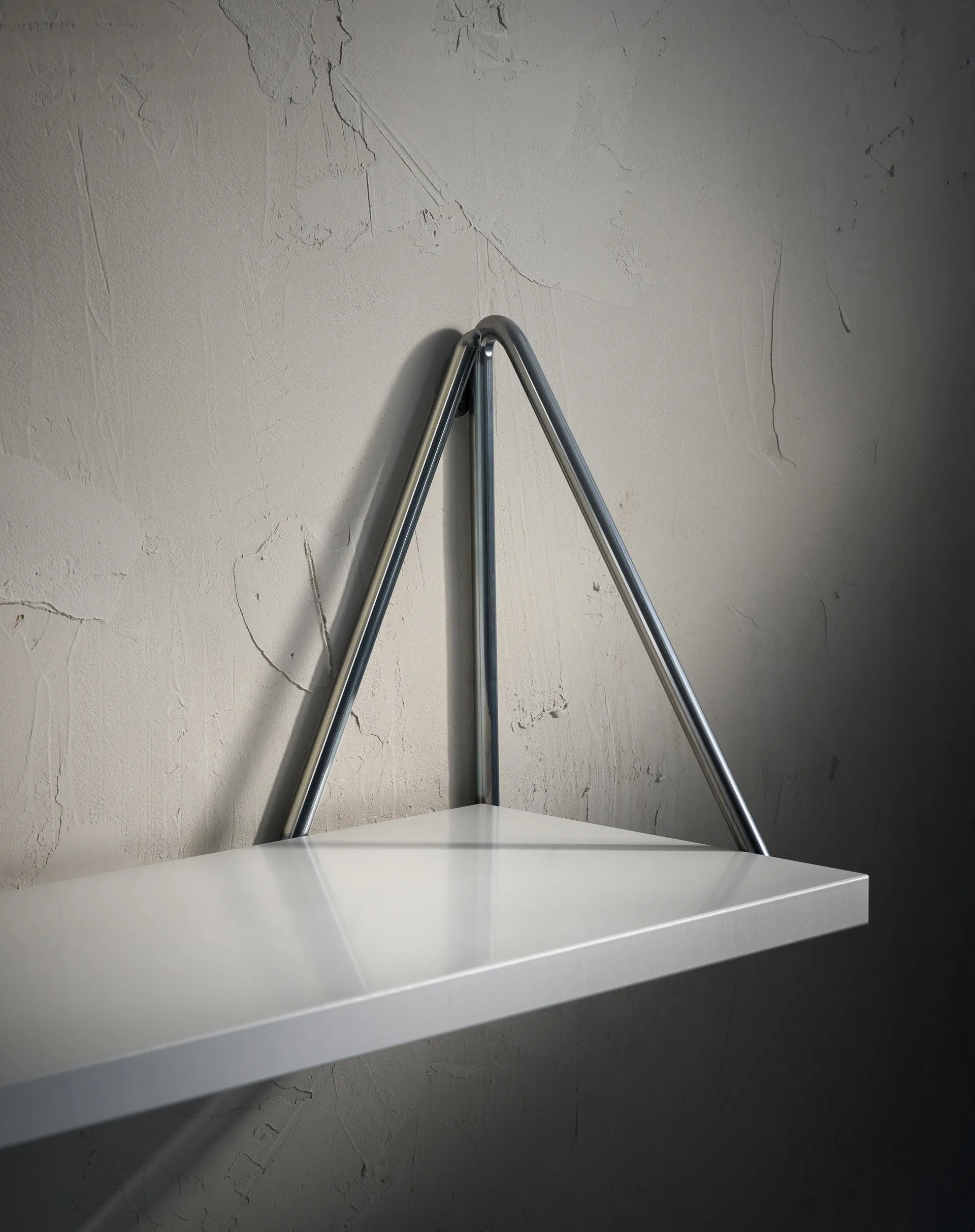 Équerres Pythagoras XL, lot de 2, Chrome Maze