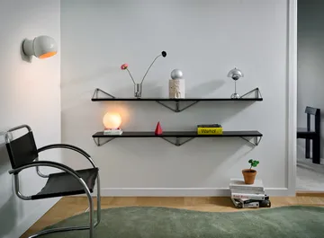 Équerres Pythagoras XL, lot de 2 - Chrome - Maze