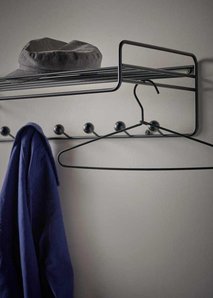 Étagère à chapeaux Bill Hat Rack L, Noir Maze