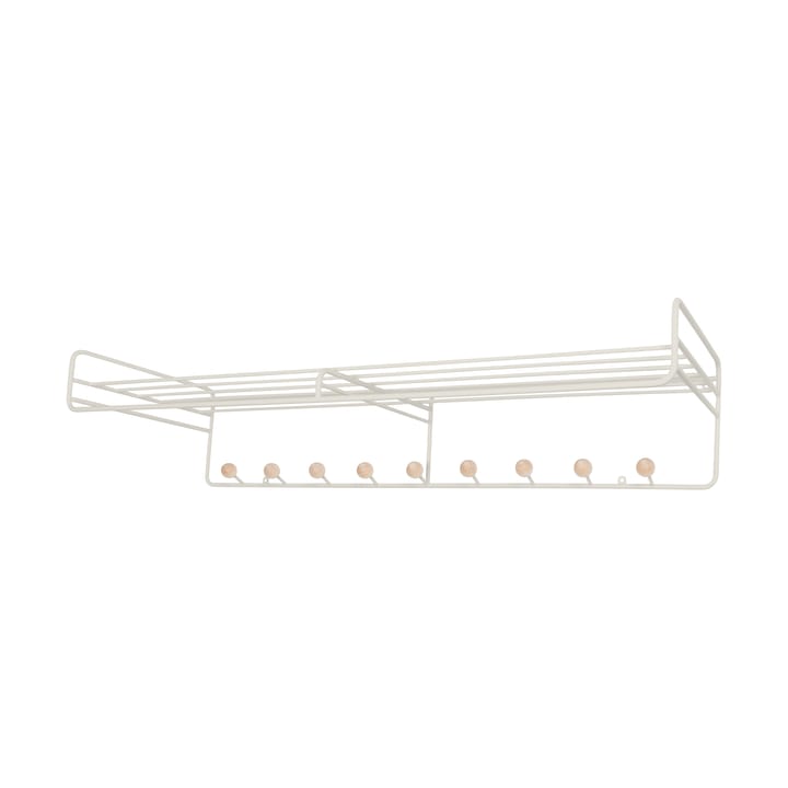 Étagère à chapeaux Bill Hat Rack L - Soie grise - Maze