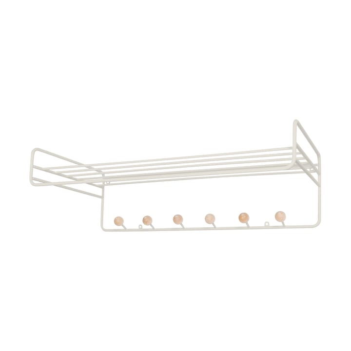Étagère à chapeaux Bill Hat Rack - Soie grise - Maze