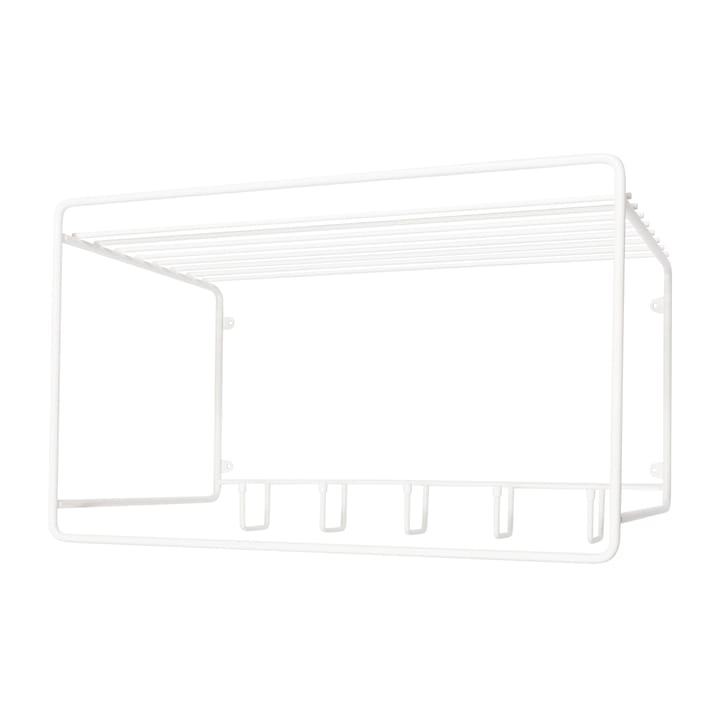 Etagère à chapeaux Uptown - Blanc - Maze