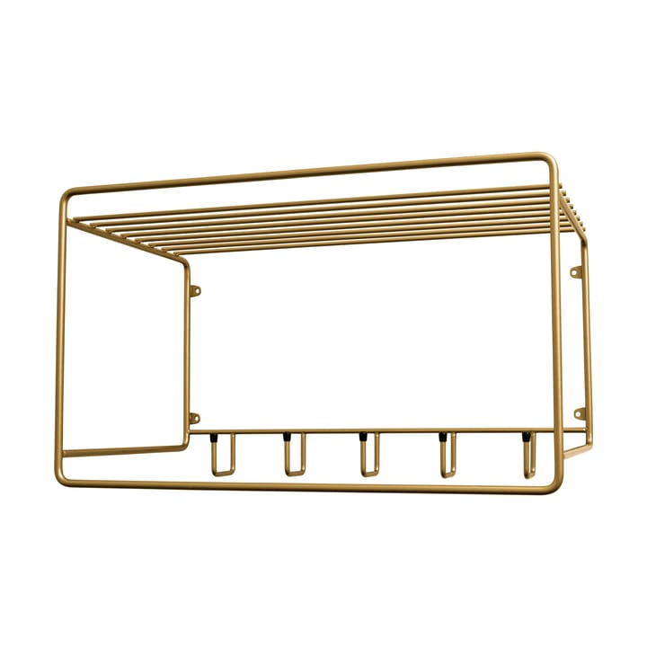 Etagère à chapeaux Uptown - Laiton - Maze
