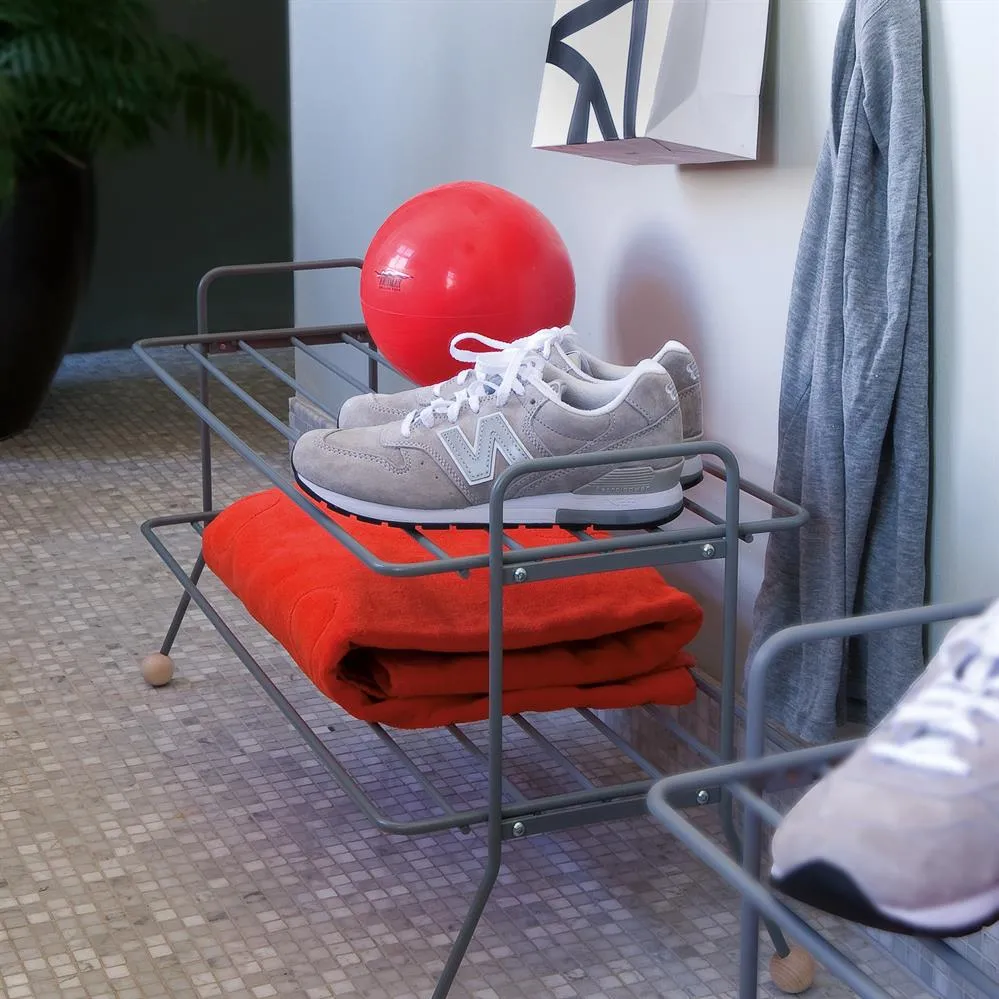 Etagère à chaussures Bill, gris Maze