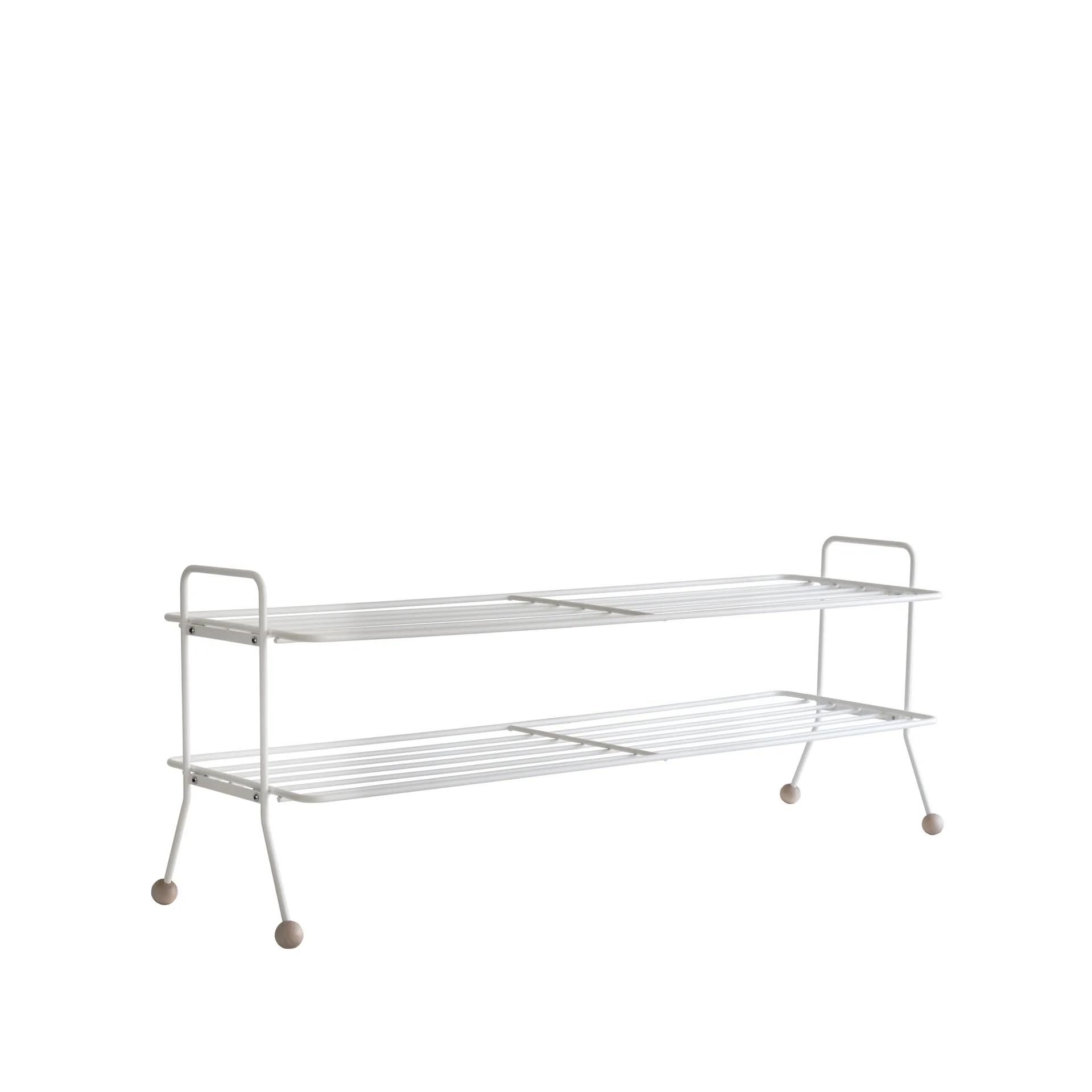 Étagère à chaussures Bill Shoe Shelf L, blanc Maze