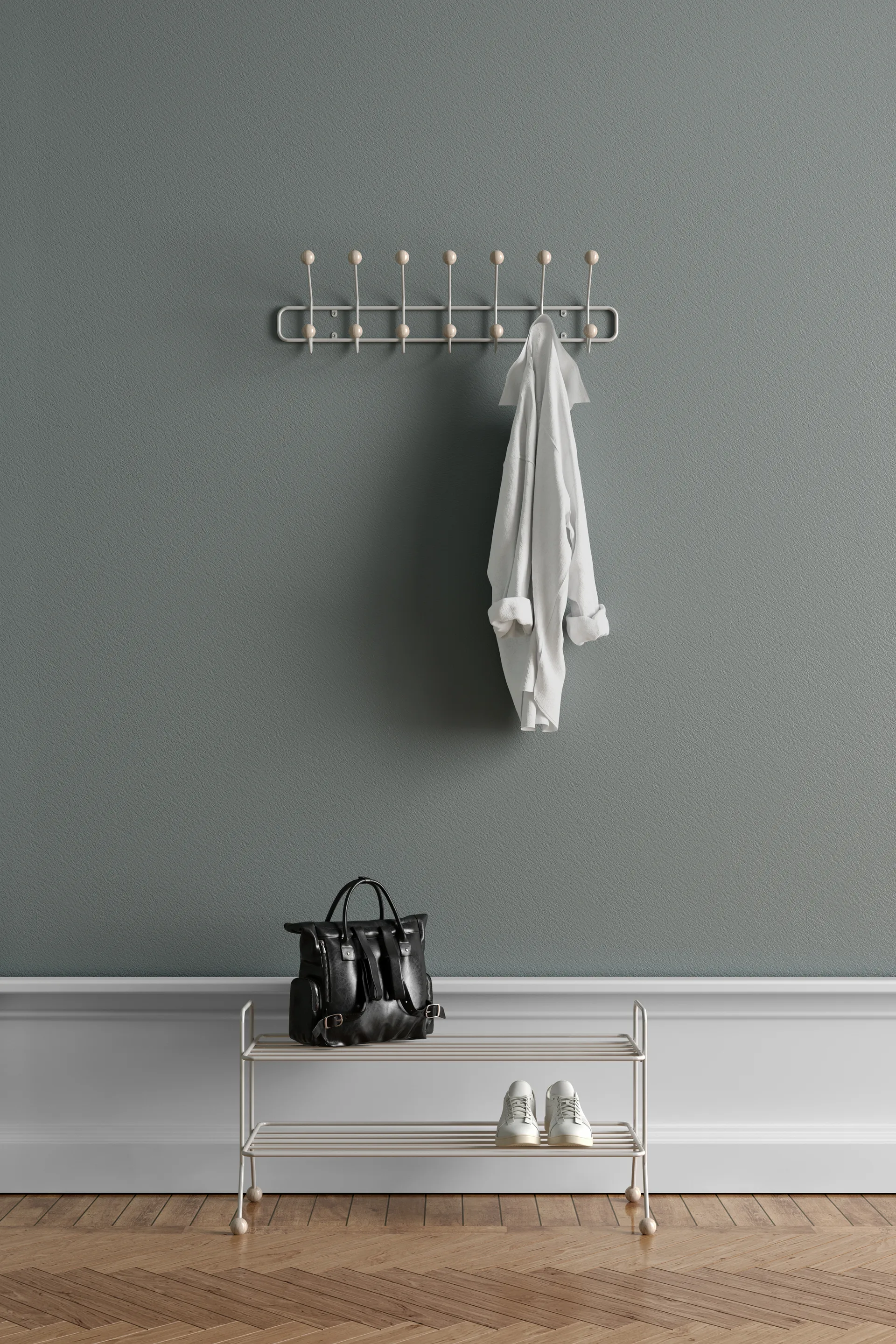 Étagère à chaussures Bill Shoe Shelf L, Greige Maze