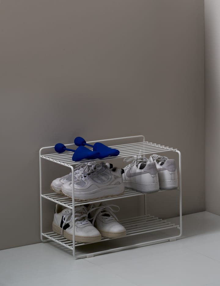 Etagère à chaussures Downtown, Blanc Maze