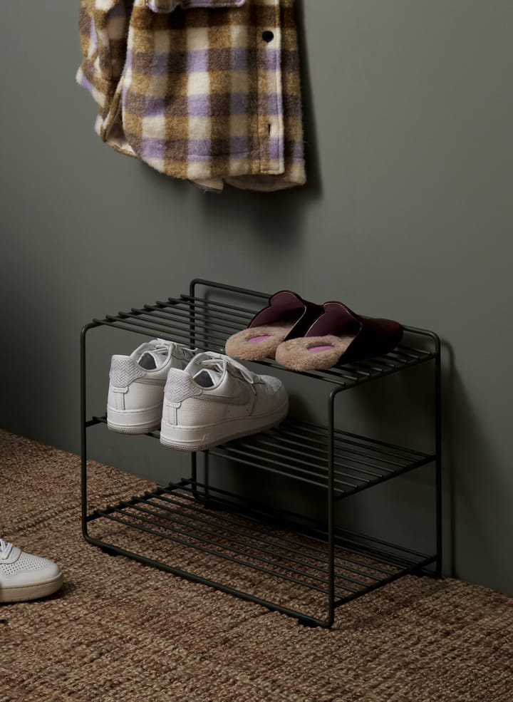 Etagère à chaussures Downtown, Vert Maze