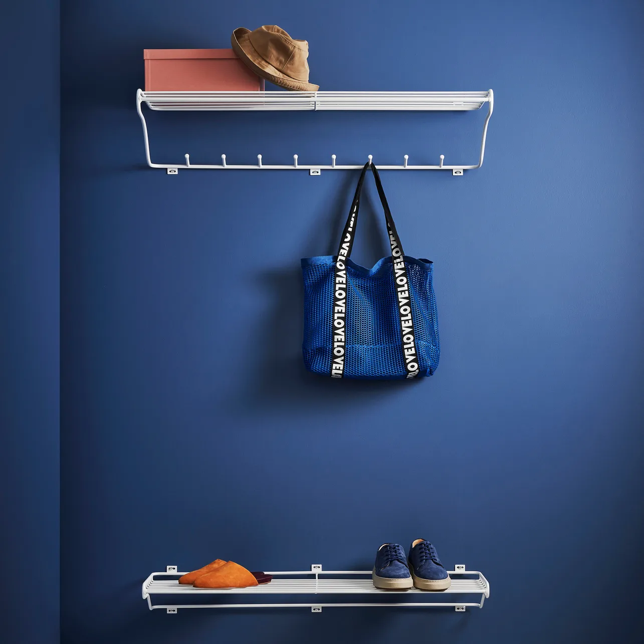 Étagère à chaussures Maze L, Blanc Maze