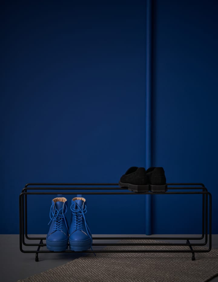 Étagère à chaussures Mixrack L, Noir Maze