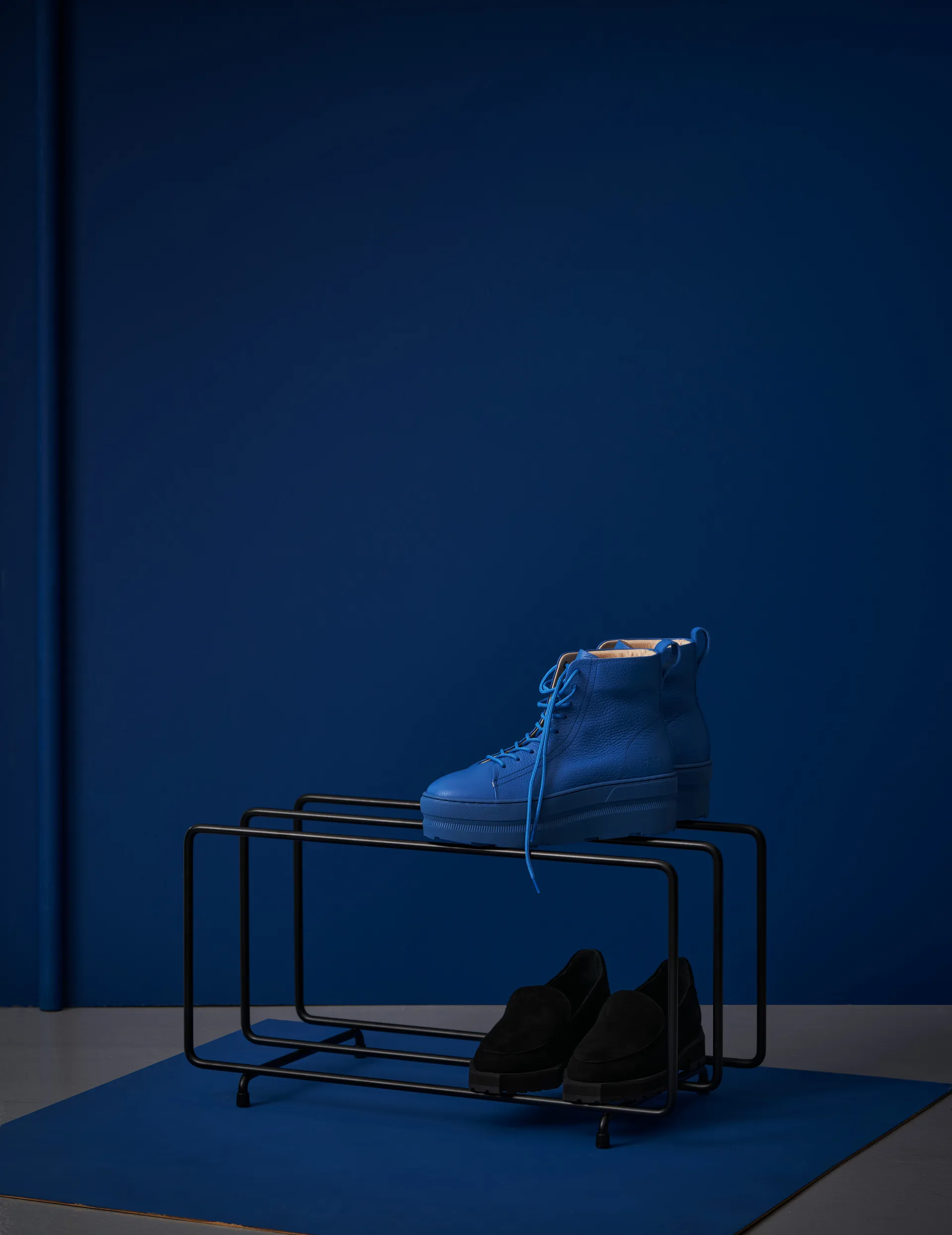 Étagère à chaussures Mixrack, Noir Maze