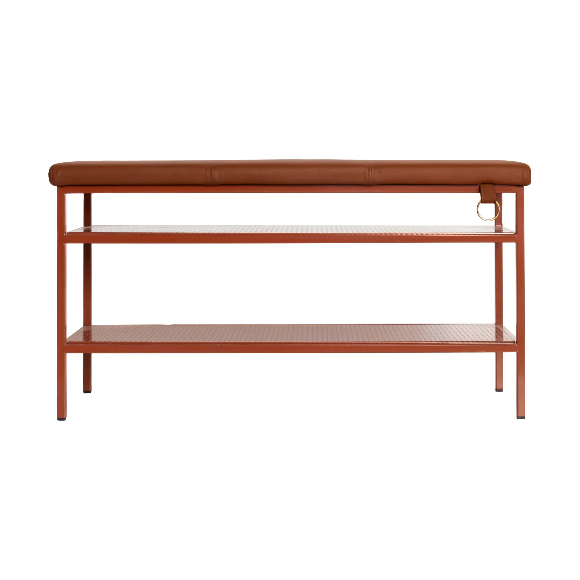 Étagère à chaussures Nancy, Cinnamon-vintage cognac Maze