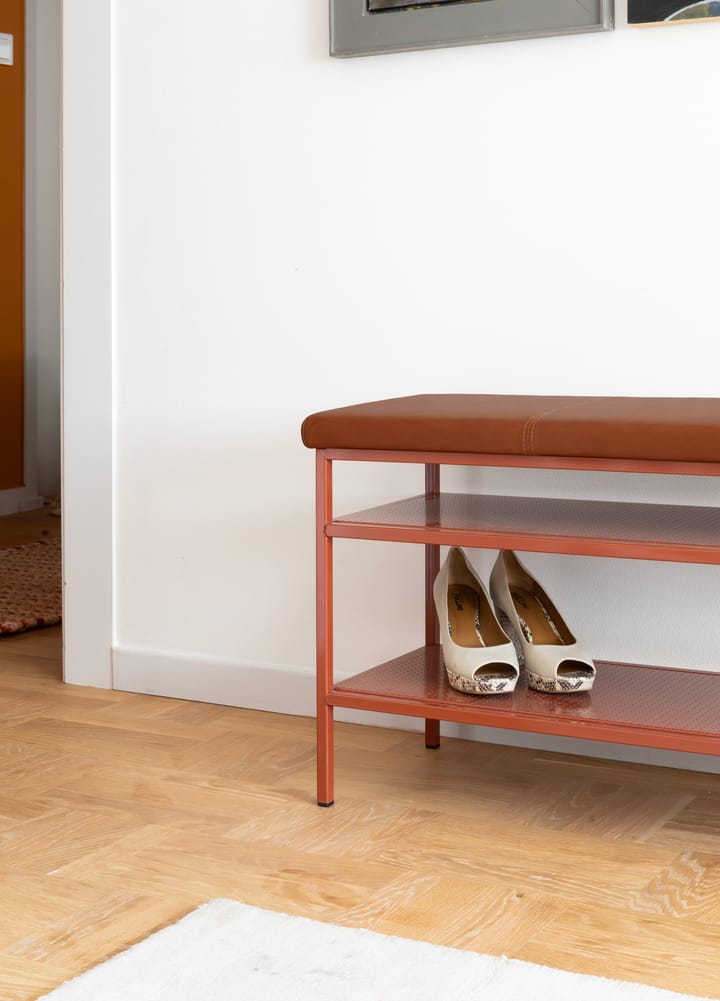 Étagère à chaussures Nancy, Cinnamon-vintage cognac Maze