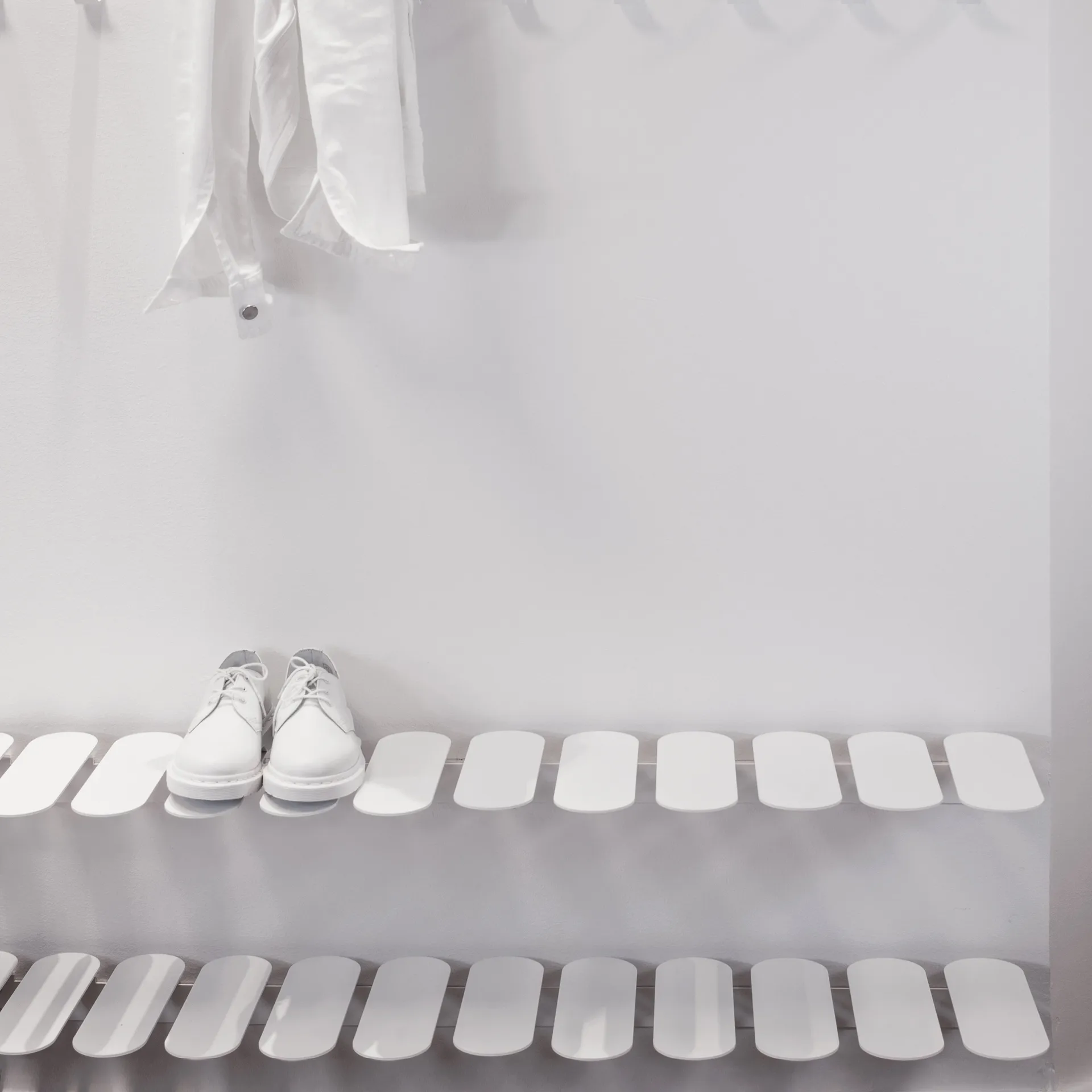 Etagère à chaussures Step, blanc Maze