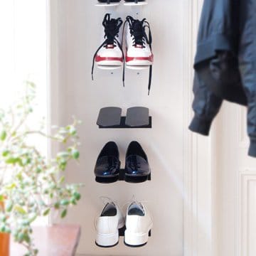 Étagère à chaussures Step S, noir Maze