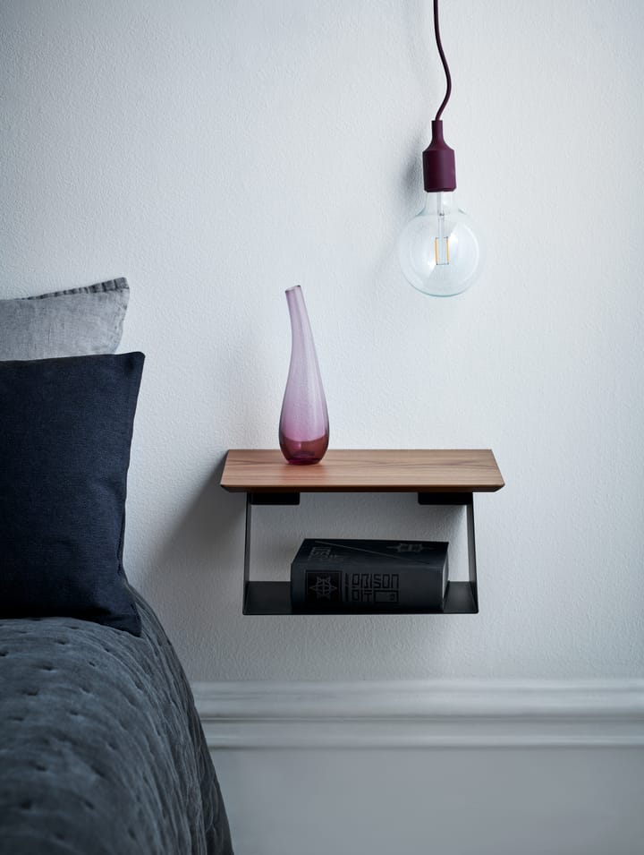Etagère Edgy, Noir-noyer Maze