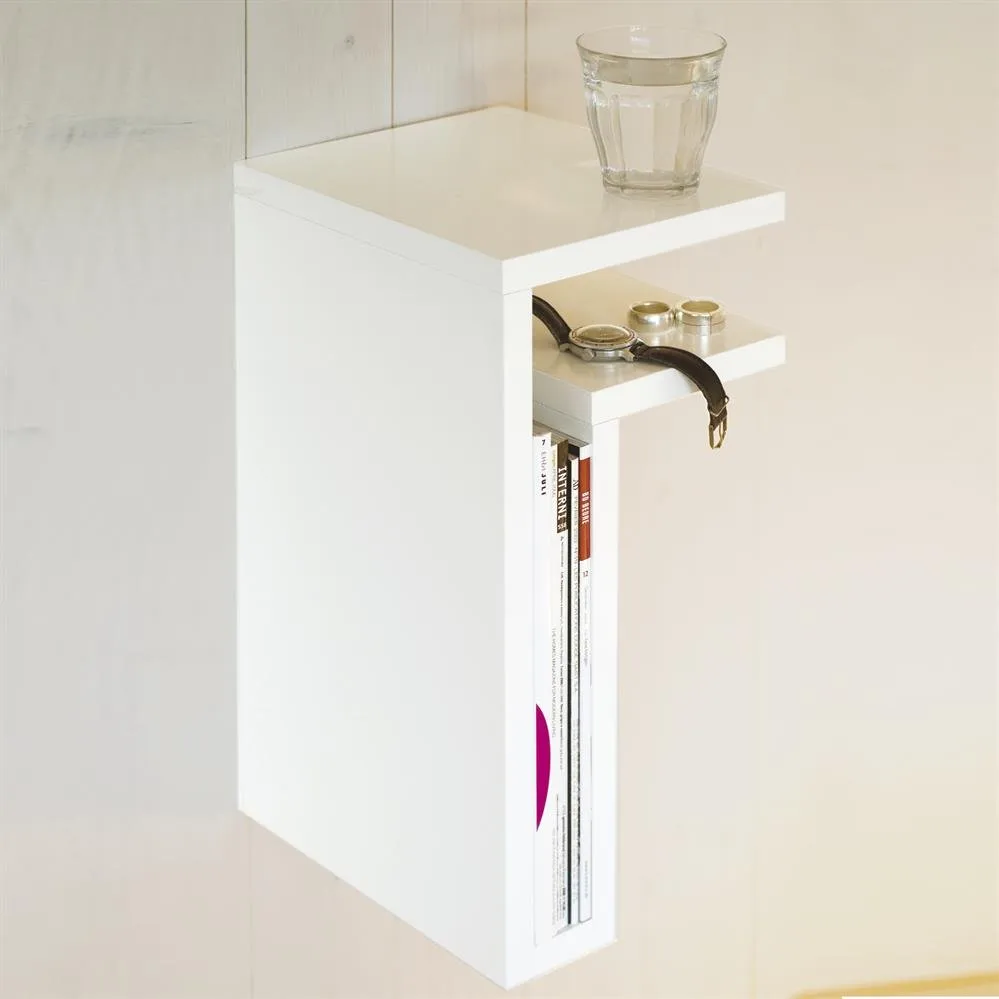 Etagère F-Shelf blanche, étagère f-shelf droite Maze