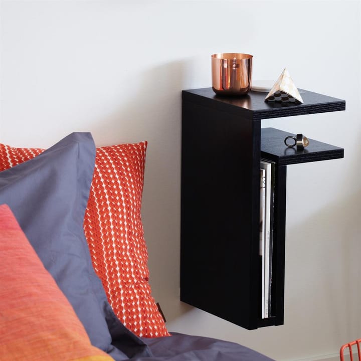 Etagère F-shelf noire, étagère f-shelf droite Maze