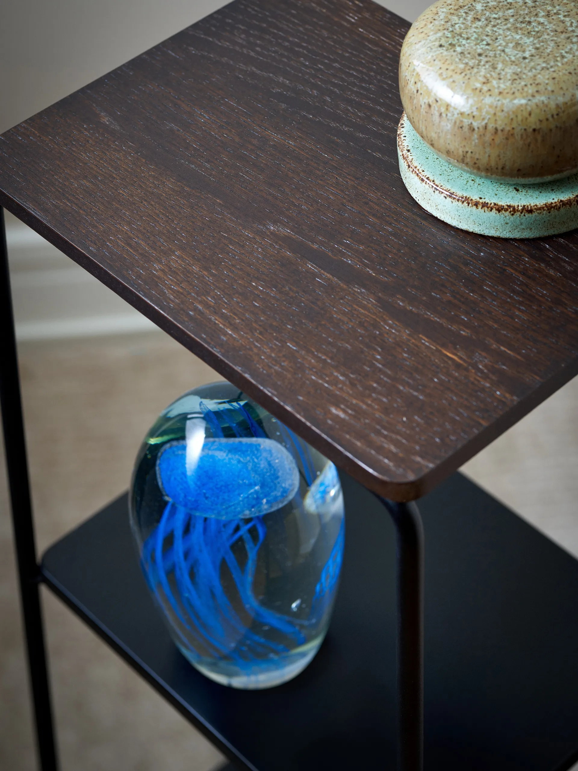 Étagère Mixrack Floor Shelf S 26x19x57,2 cm, Stained oak-black Maze