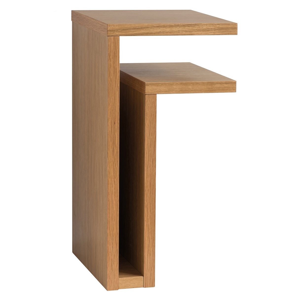 Maze Etagère murale F-shelf chêne Étagère droite | Design Scandinave | Étagères & systèmes de rayonnage | Marron