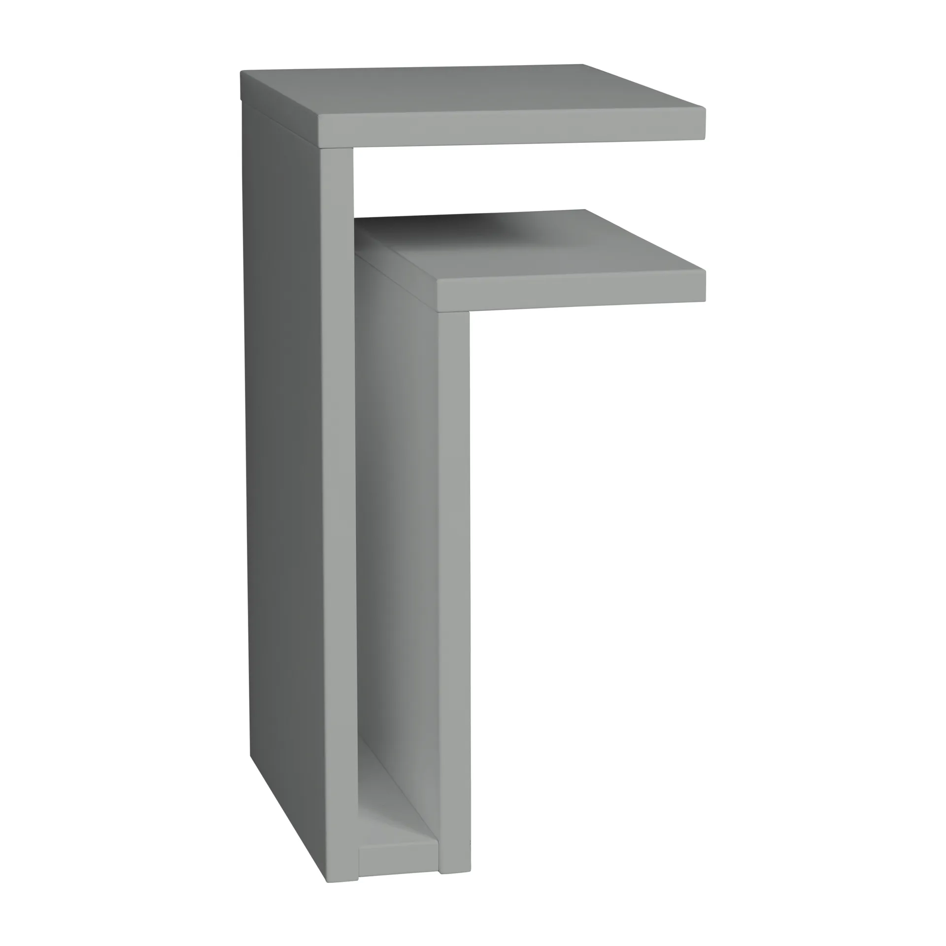 Étagère murale F-shelf gris soie, Étagère de droite Maze