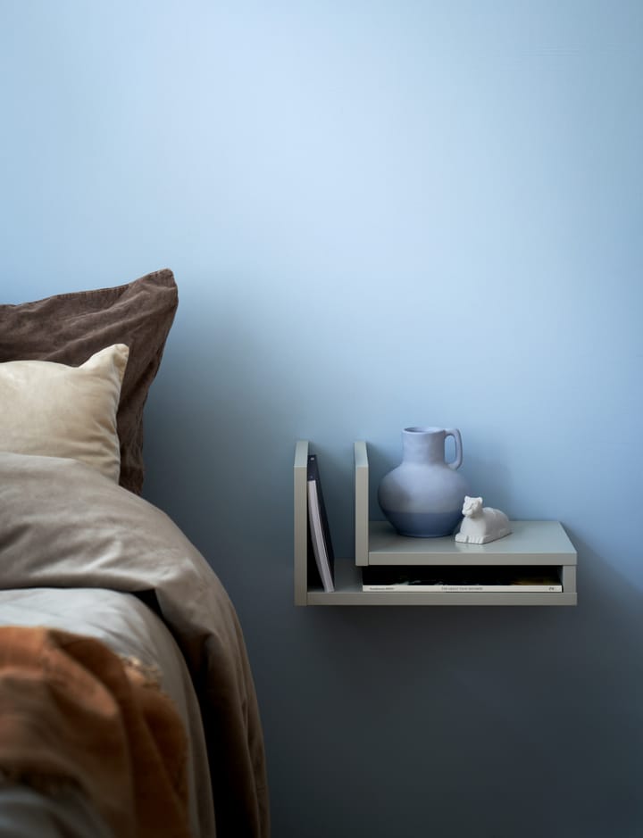 Étagère murale F-shelf gris soie, Étagère de droite Maze