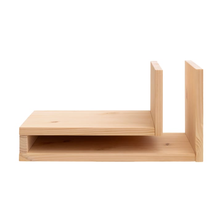 Étagère murale F-shelf Play DIY, Pin, gauche Maze
