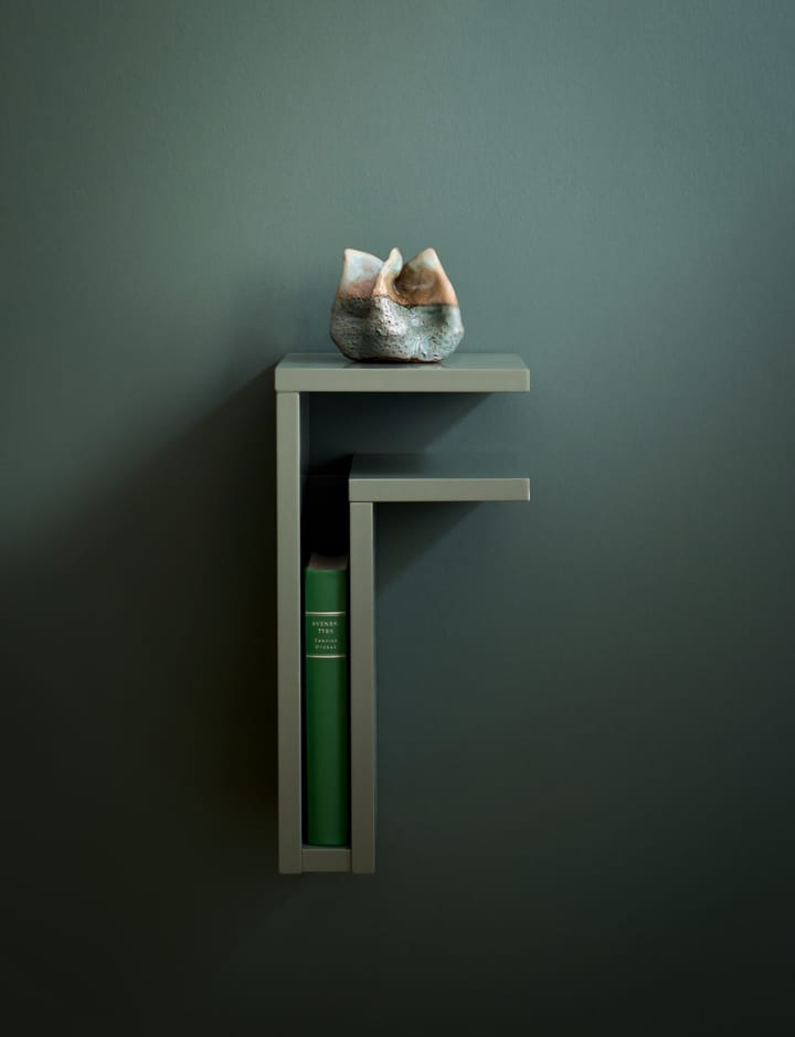 Étagère murale F-shelf vert gris, Étagère de droite Maze