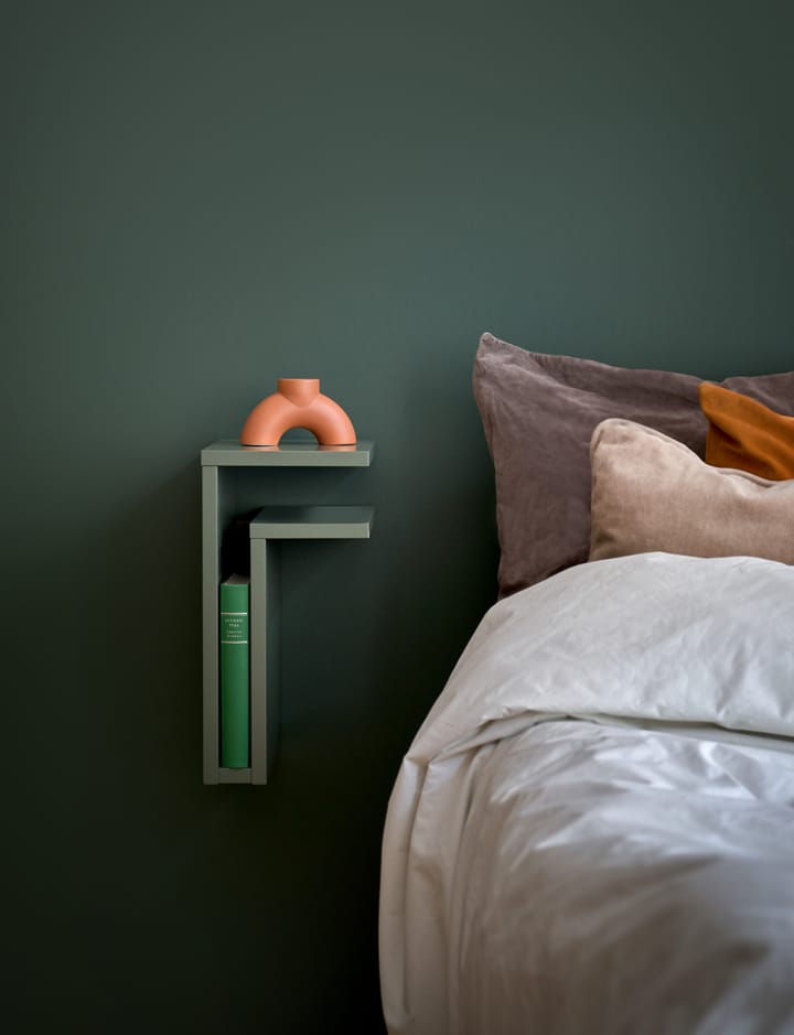 Étagère murale F-shelf vert gris, Étagère de droite Maze