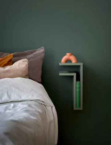 Étagère murale F-shelf vert gris - Étagère de gauche - Maze