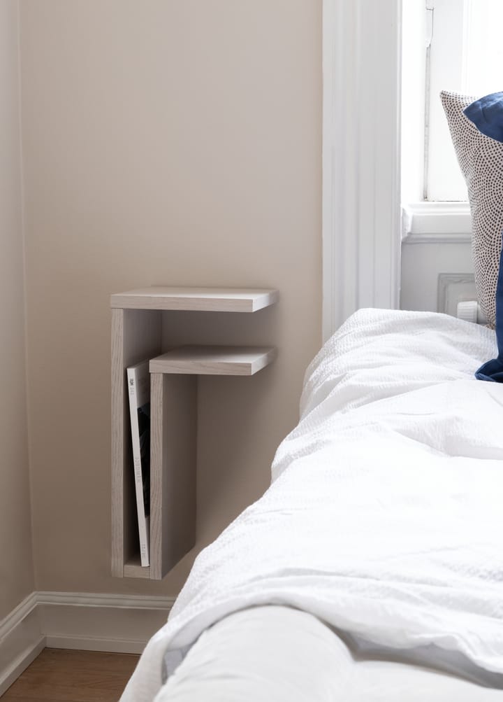 Étagère murale F-shelf white oak, Étagère de droite Maze