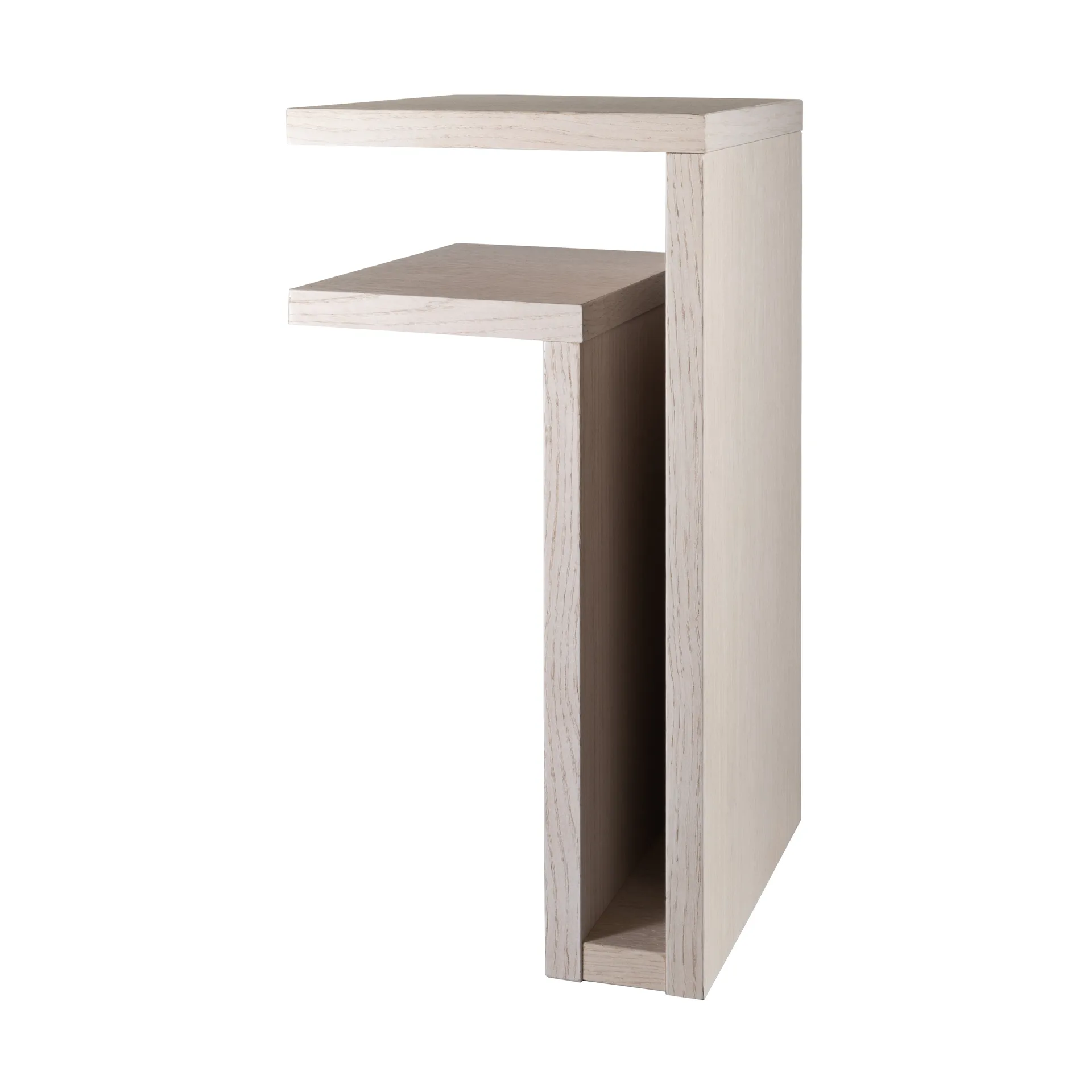 Étagère murale F-shelf white oak, Étagère de gauche Maze