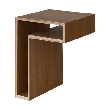 Étagère murale L-shelf - Noyer, 30x38x29 cm - Maze
