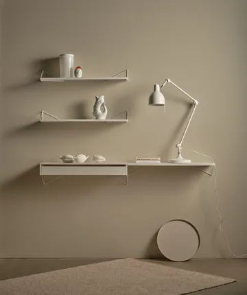 Étagère Pythagoras, Blanc, 20x80 cm - Maze