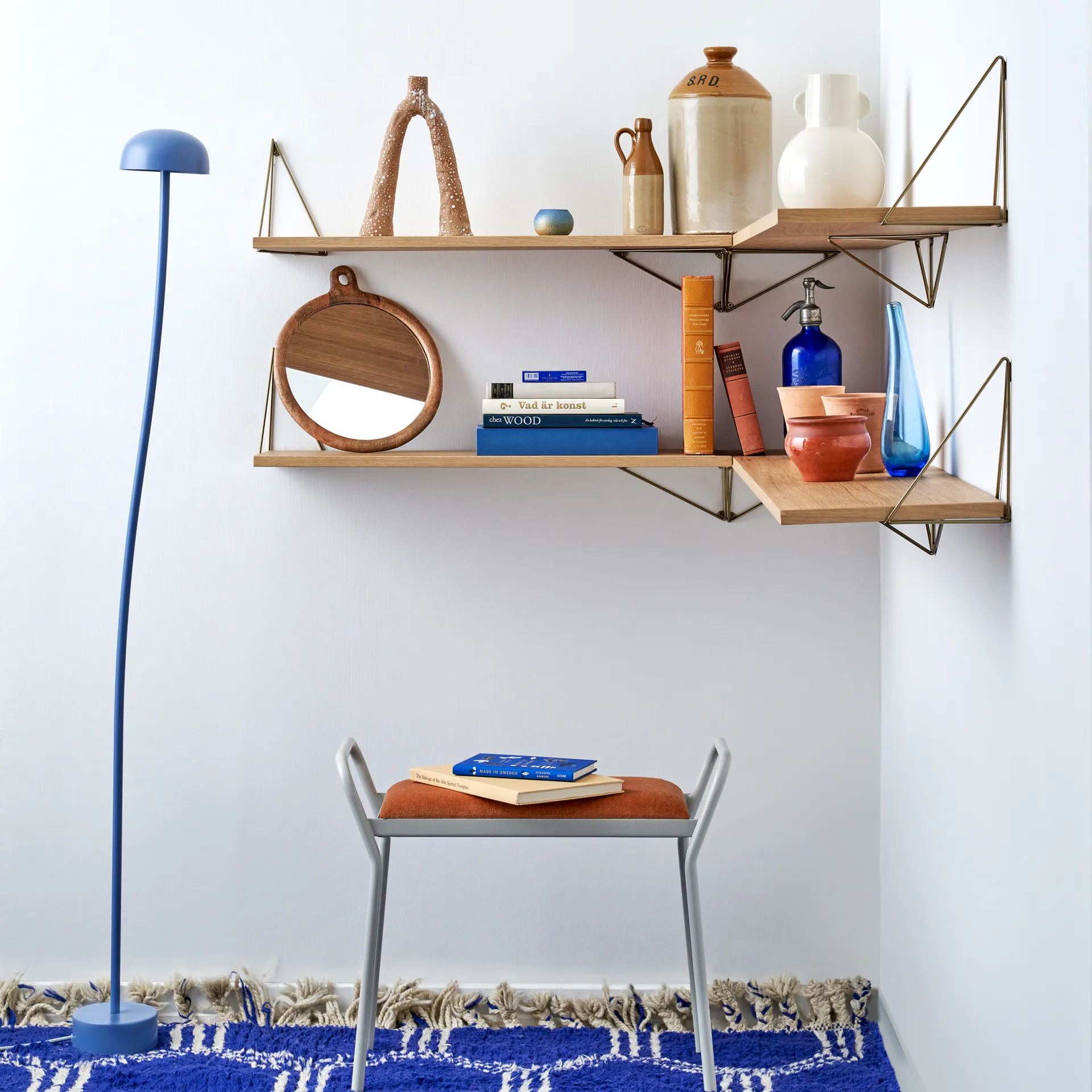 Étagère Pythagoras (planche), chêne Maze