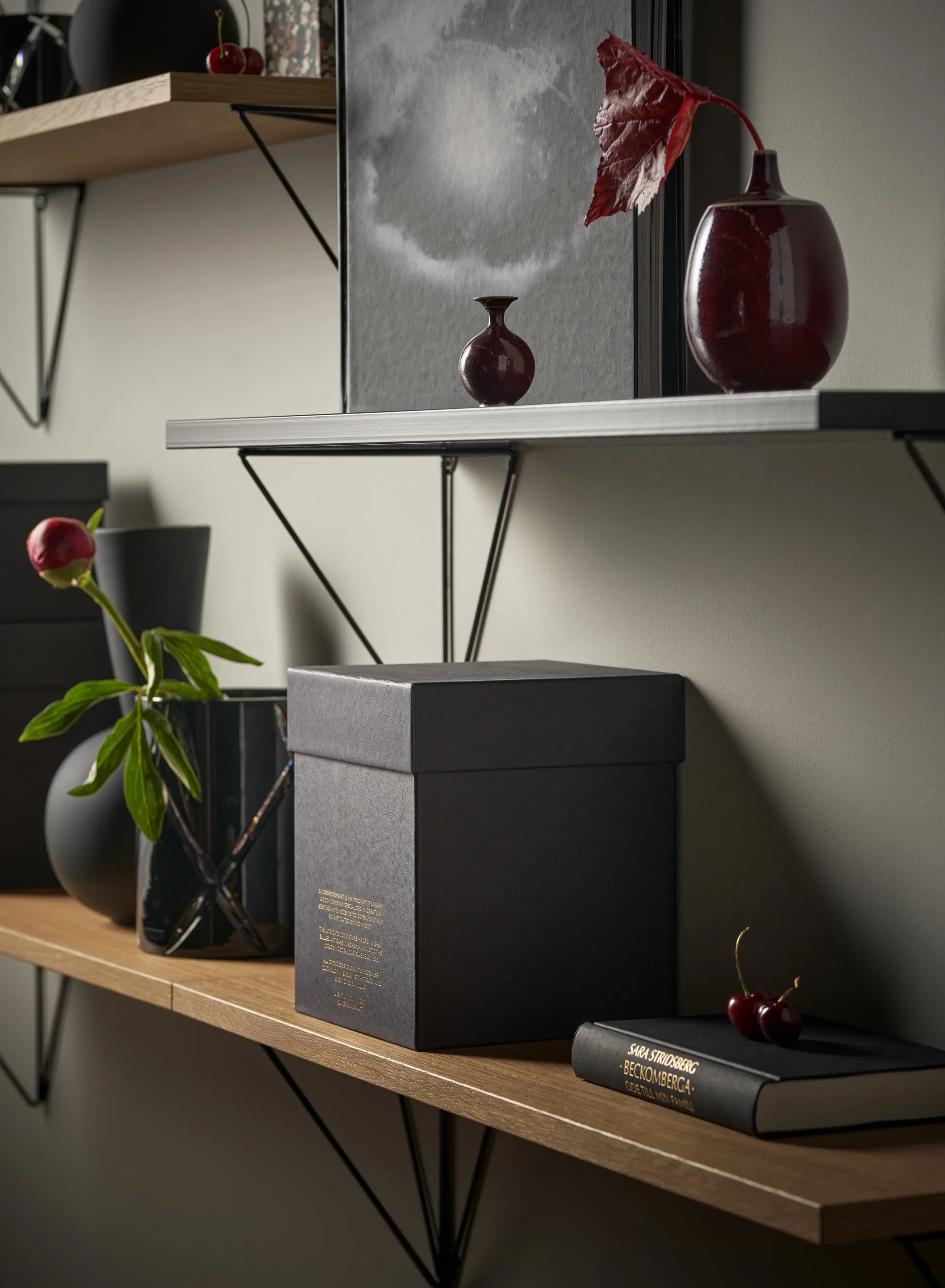 Étagère Pythagoras (planche), chêne Maze