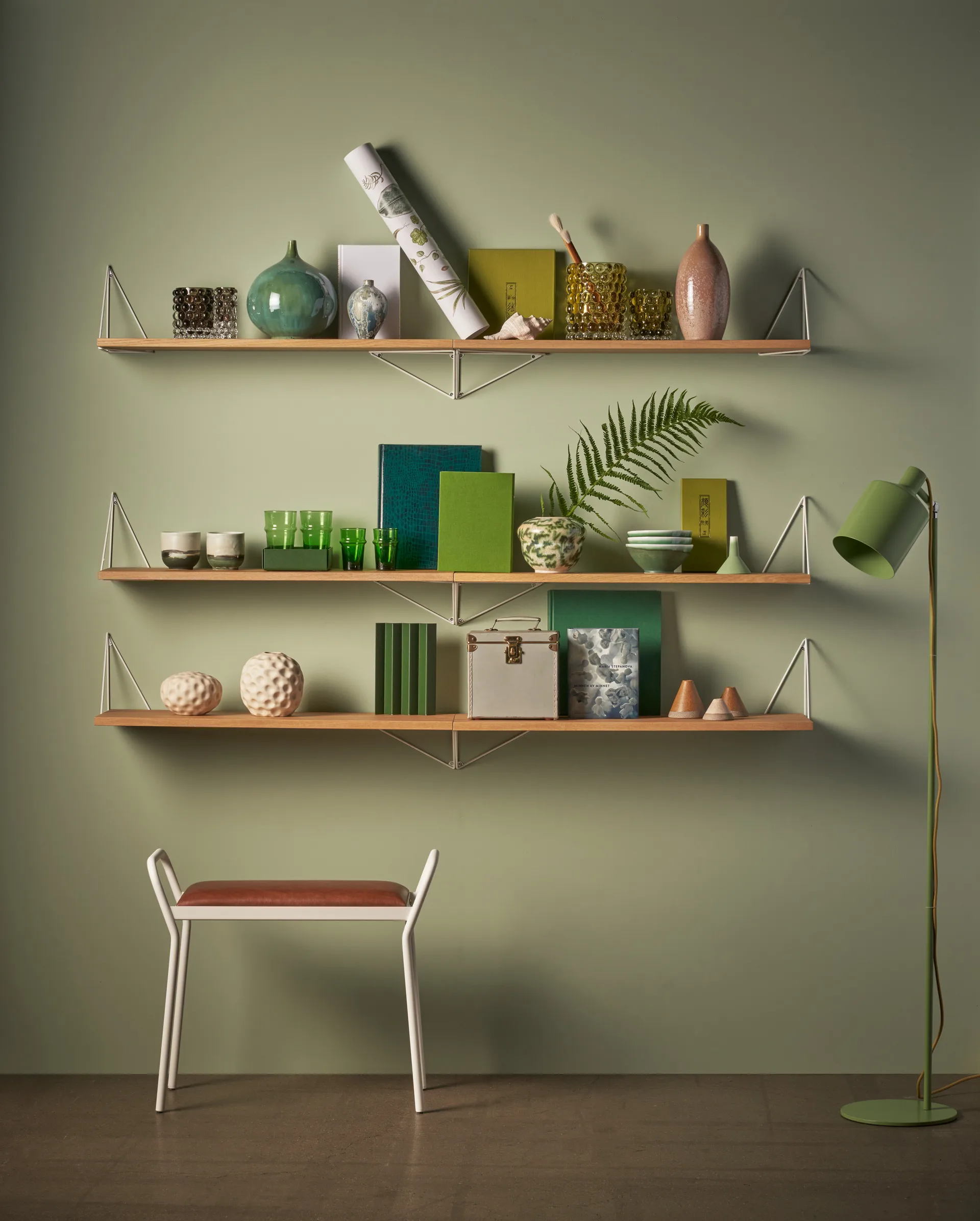 Étagère Pythagoras (planche), chêne Maze