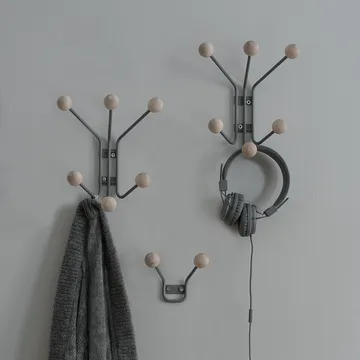 Patère Bill XS - gris - Maze