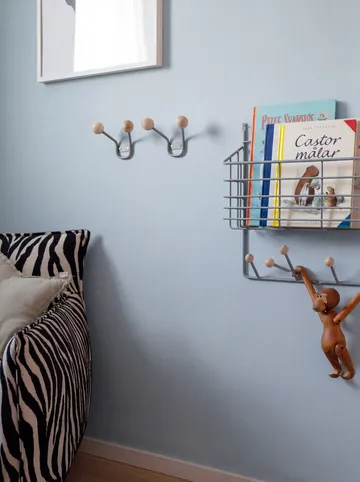 Patère Bill XXS - Bleu pigeon - Maze