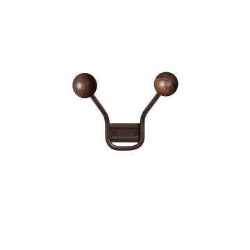 Patère Bill XXS - Dark mocha - Maze
