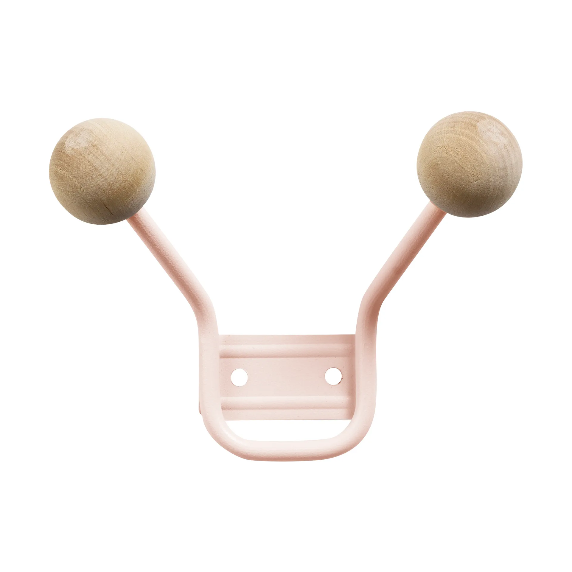 Patère Bill XXS, Rose pâle Maze