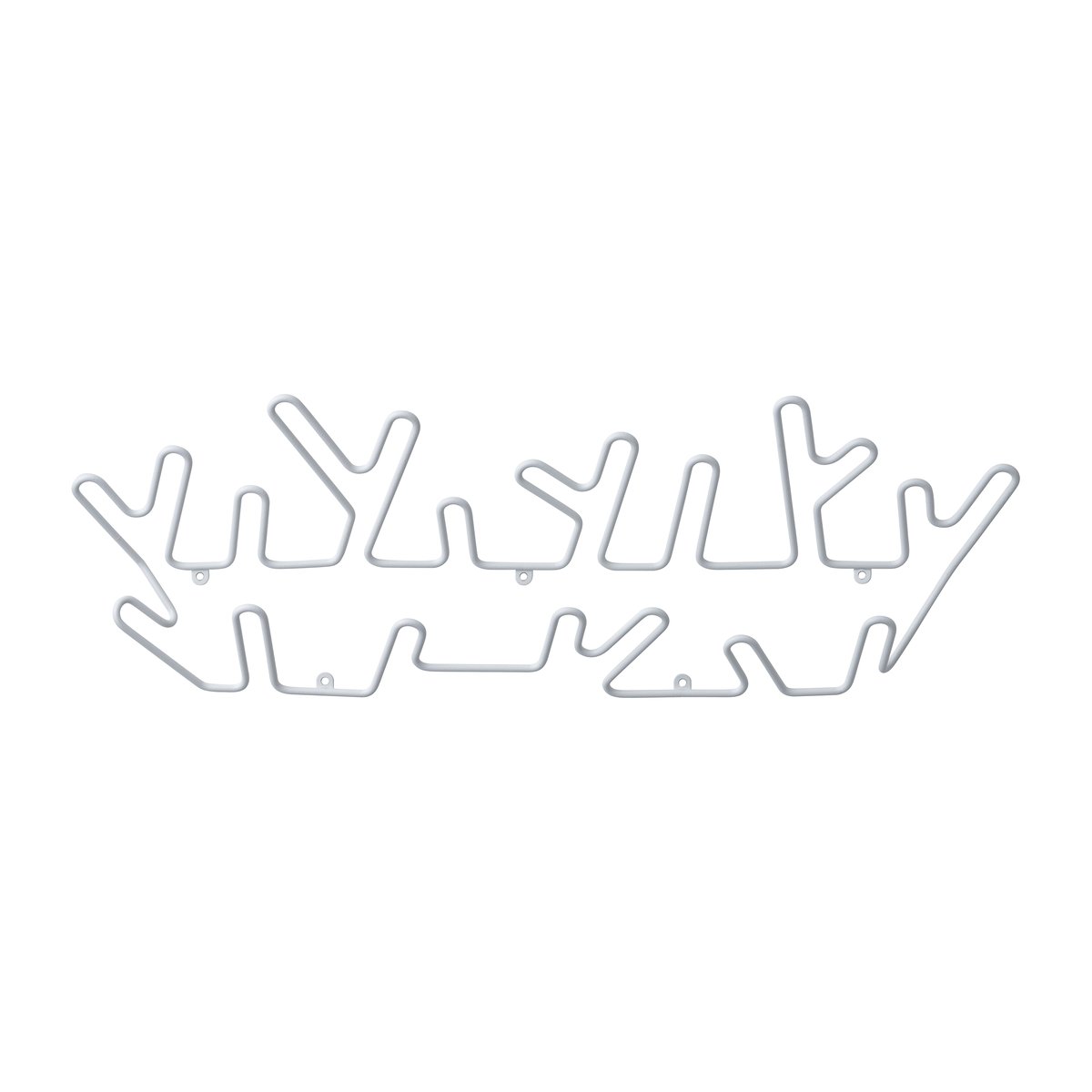 Maze Patère Crown L White | Design Scandinave | Crochets & Portemanteaux muraux | Blanc