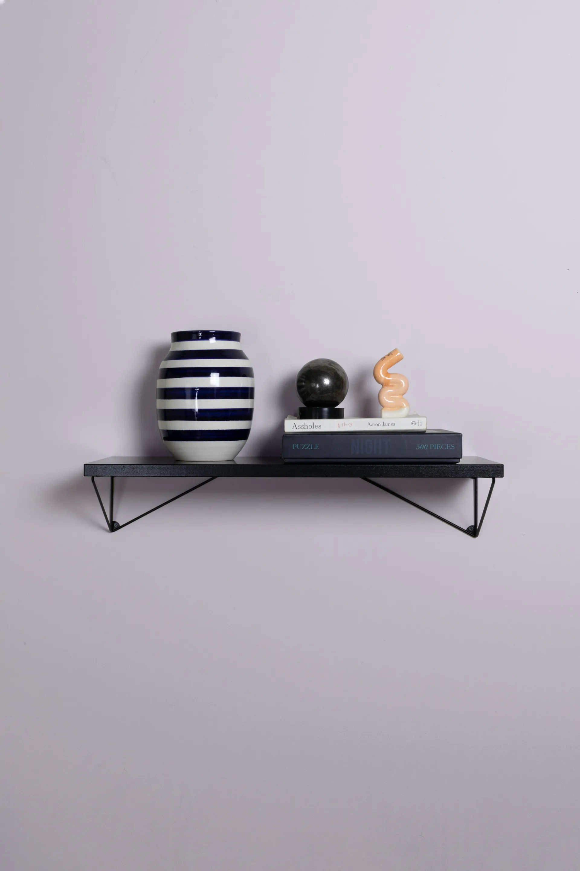 Planche pour étagère Pythagoras Shelf 60 cm, Noir Maze