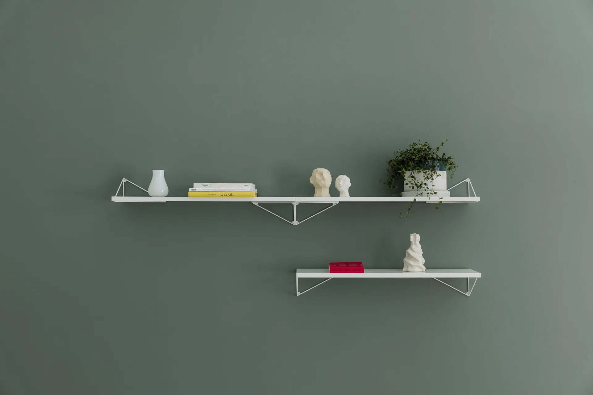 Planche pour étagère Pythagoras Shelf Lot de 3, Blanc Maze