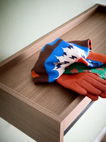 Porte-chapeaux Gentle - Noyer, 78x15x32 cm - Maze