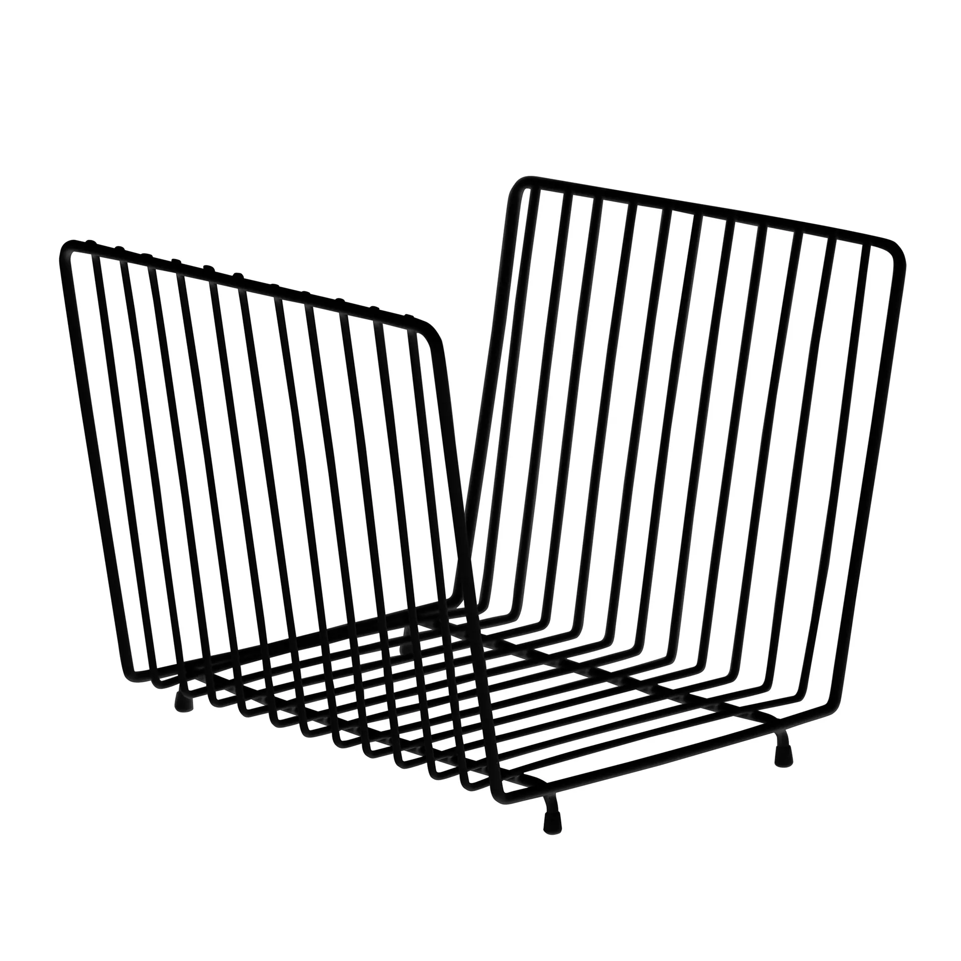 Porte journaux Journal, noir Maze